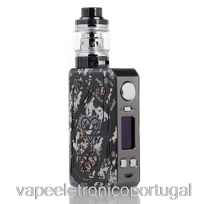 Vape Eletrônico Teslacigs Poker 218w Starter Kit Preto